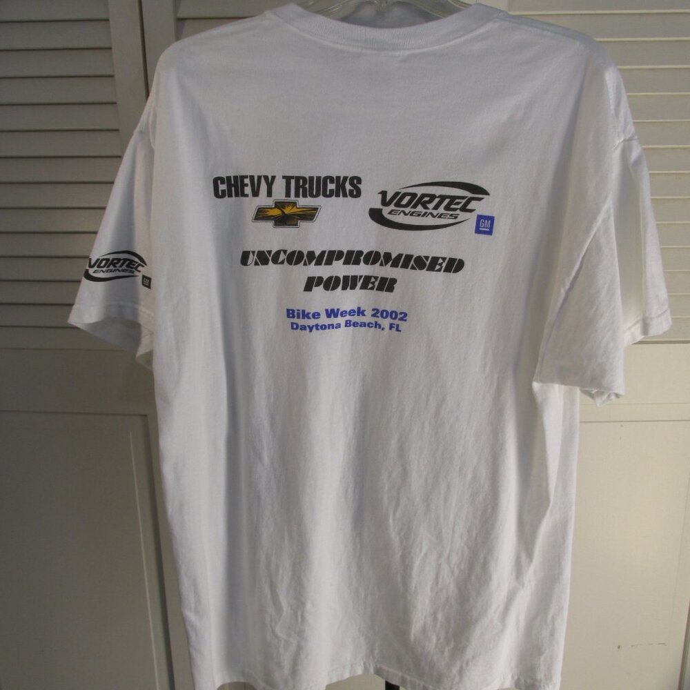 Vintage Bike Week 2002 T-Shirt - New like condition - White - xl